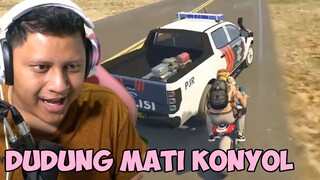 MATI KONYOL DUDUNG LAWAN BLACKLIST - Cerita Dudung GTA V #163