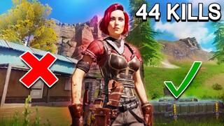 Cycling Squads + Focus Mode = 44 Kills | Legendary Solo vs Squads CoDM BR