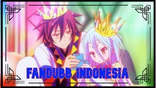 Sora Shiro VS Jibril : NO GAME NO LIFE - FANDUB INDONESIA