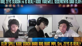 KECEPLOSAN! CLAY SPILL COACH BARU RRQ SEASON 14 & KODE FAREWELL SECEPATNYA!