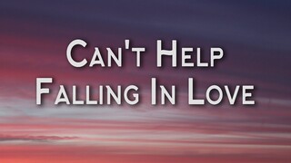 Can't Help Falling In Love - Haley Reinhart (Lyrics)