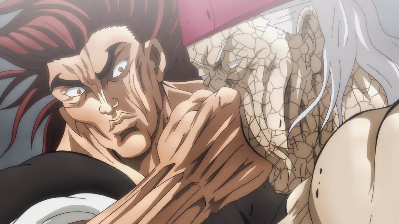 YUJIRO HANMA VS KAKU KAIOH ( Melhor luta do anime -- ) _ Baki dub