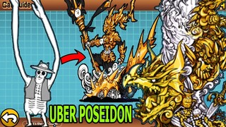 QUÁ NGON 100% RA UBER SUPER RARE, UBER POSEIDON RỒNG VÀNG - The Battle Cats - TOP GAME THÀNH EJ