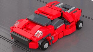 clickbricks作品,积木版的变形金刚迪诺