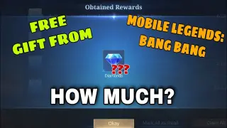 FREE DIAMONDS FROM MOBILE LEGENDS | Free Gift From Mobile Legends Bang Bang