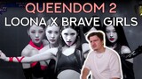 Reacting to Brave Girls X Loona Queendom 2 - 'Tell Me Now' maybe? | Aussie Reaction