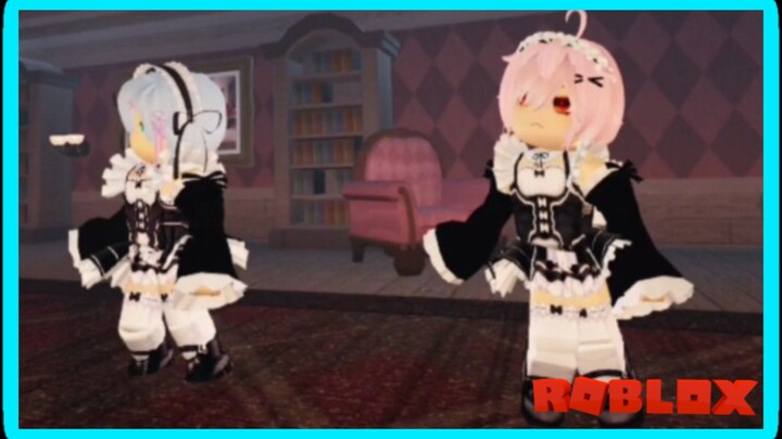 Ram & Rem Dancing Omae wa Mou Shindeiru | ROBLOX INDONESIA