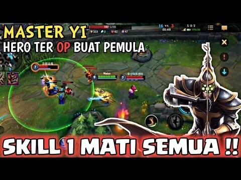 MASTER YI, SUMPAH INI HERO SAKIT BANGET !! LOL MOBILE !!