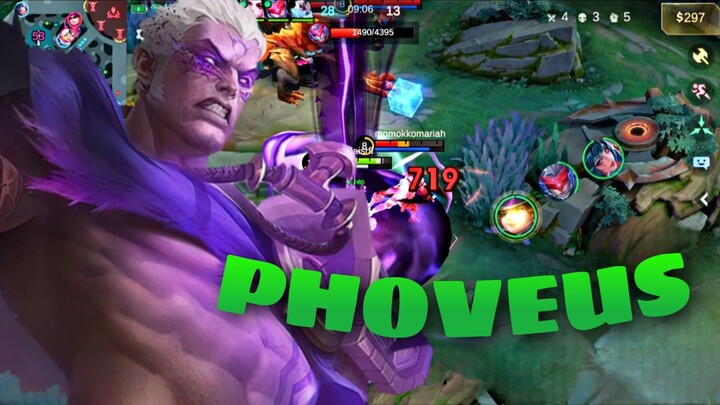 Raja Exp line Di Mobile Legend "PHOVEUS"