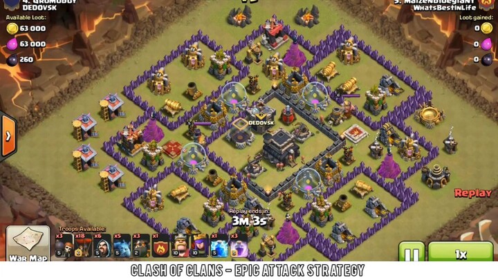 EPIC TACTICS TO DESTROY ENEMY! | Clash of Clan