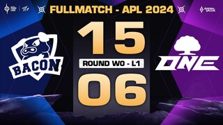 Full BO3 BAC vs ONE - การแข่งขัน RoV ระดับนานาชาติ APL 2024 รอบ Swiss Stage