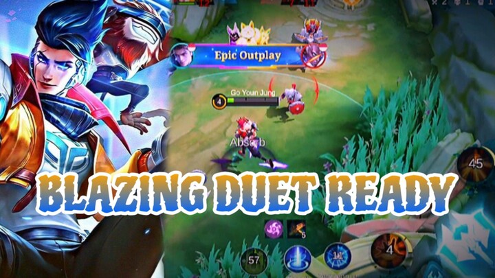 BLAZING DUET READY