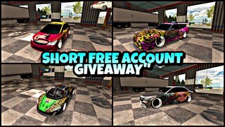 || Short Free Account Giveaway#162 || Car Parking Multiplayer 4.8.2