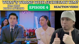 Episode 4 | What's Wrong with Secretary Kim? | Kim Chiu | Paulo Avelino | Reaction Video