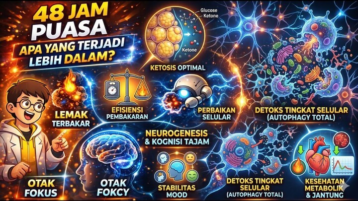 Otak Lebih Fokus Saat Puasa. Ini Penjelasan Ilmiahnya!