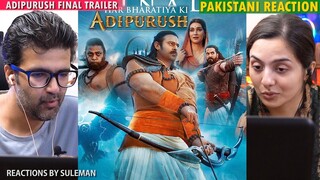 Pakistani Couple Reacts To #Adipurush  Final Trailer | Prabhas | Kriti S | Om Raut
