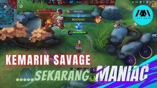 GG AWAL SEASON SAVAGE SEKARANG MANIAC ✨