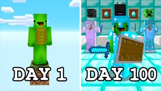 I Spent 100 Days in One Block    Here's What Happened