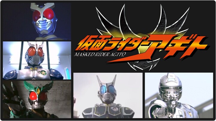 Kamen Rider Agito All Rider Henshin and All Rider Form