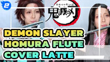 "Homura" (Western Concert Flute Latte Cover) Tanjiro & Nezuko Cosplay | Demon Slayer_2