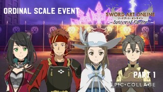 Sword Art Online Integral Factor: Ordinal Scale Event Part 1