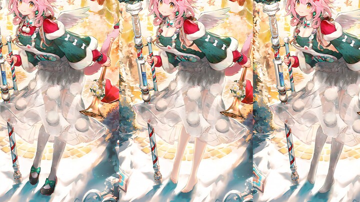 [Arknights] Does Cheng’s sparkly feet have to step in the snow? It’s so cold—hurry up and let her in