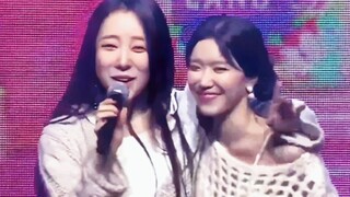 这7分钟是她们的七年啊！宇宙少女俞延静 & 南多愿《历年主打曲串烧》230108 演唱会 高清舞台