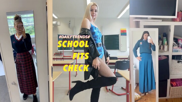What do students in Western countries (including Thailand) wear to school? #Daily Trends# School out