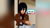 Ada yg mo dimasakin mikasa? 🔥 AttackOnTitan shingekinokyojin fyp fypシ fypdongggggggg mikasa masterchef