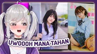 Onee-san + Seragam Sekolah Sangatlah Wangy [JustMiU/AKA Virtual]