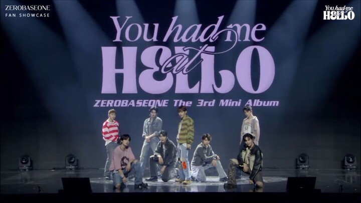 240513 ZEROBASEONE 'Feel the POP' | You had me at HELLO Fan Showcase