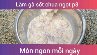 Gà sốt chua ngọt p3