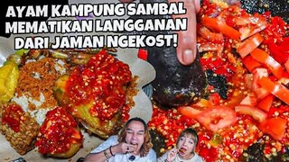 LEGEND! LANGGANAN DARI GW KULIAH! NASI CIKUR AYAM KAMPUNG SAMBEL SETAN SUNDA!BANDUNG FOODDATE EPS.3