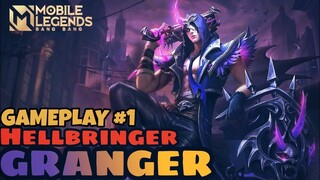 GRANGER - HELLBRINGER SKIN | GAMEPLAY #1 - MLBB