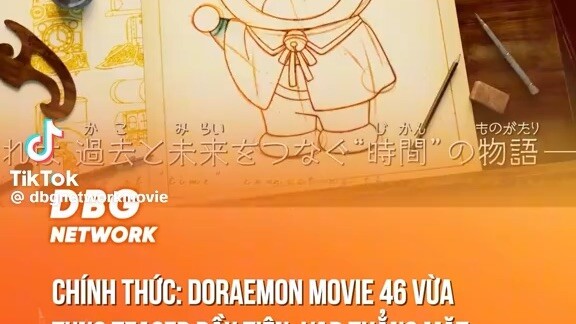 Doreamon movie 46 trailer”Cỗ máy thời gian chạy bằng khơi nước à”