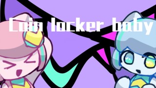 [ppyfanart handwriting/flash note/reversal] coin locker baby