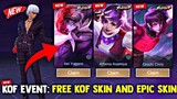 KOF EVENT IS BACK! PERMANENT FREE KOF SKIN AND EPIC SKIN! FREE SKIN! NEW EVENT 2022 | MOBILE LEGENDS