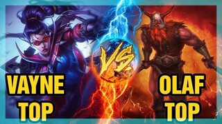 Thụt TV | Thử Cầm Vayne Đi Top vs Olaf Và Cái Kết - Bị Camp Cho Nát Người Thì Đánh Kiểu Gì Đây