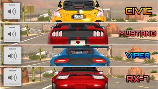 New Update 4.8.5.2 LEZGOO | Best Car Sounds in Car Parking Multiplayer | Download Now Android & IOS