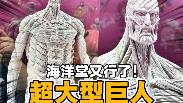 超大型巨人！海洋堂开始认真了【才不是玩具呢】