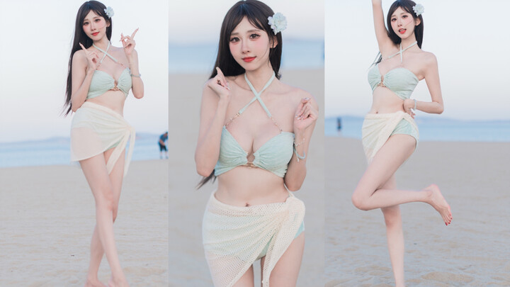 Shaking it by the beach in winter??