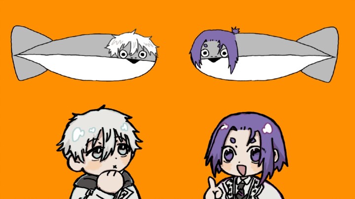 [เรือนจำสีน้ำเงิน/ลายมือ] ปลาเต่า Saka Saka Bamban ของ Nagi Rei