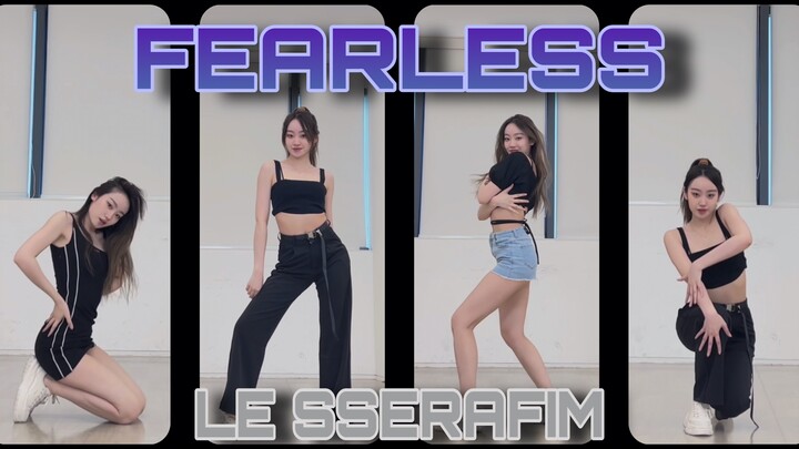【Memori's Dance Cover】Changing costumes and dancing to the debut song Fearless by the new girl group