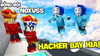 NOXUSS HÓA SIÊU NHÂN CHIẾN ĐẤU VỚI HACKER VÀ CÁI KẾT 1 CÂN 10 TRONG BLOCKMAN GO BEDWAR SIÊU ĐỈNH!!