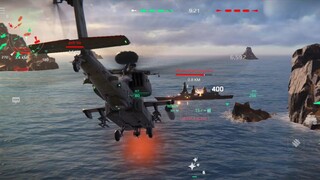 Modern Warships: AH-64 APACHE in action.