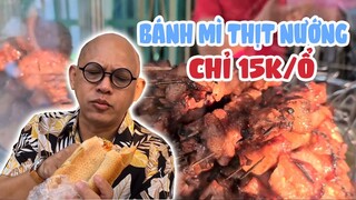 Color Man không đi ăn sáng với bà xã là vì xe bánh mì này đây, vô tình gặp bạn học cũ, vui quá!