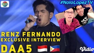 EXCLUSIVE DAA5 Renz Fernando Interview | Nolo Lopez TV