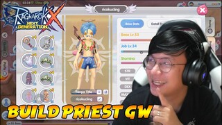 BUILD PRIEST ! EQUIP PUTIH SEMUA ! MTK 6K RAGNAROK X NEXT GEN !