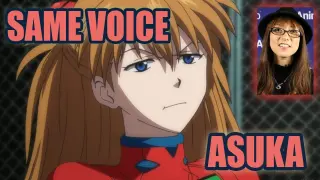 Same Anime Character Voice Actress with Evangelion's Asuka langley