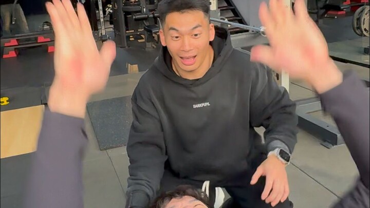 When you take that gifted brother to the gym for the first time